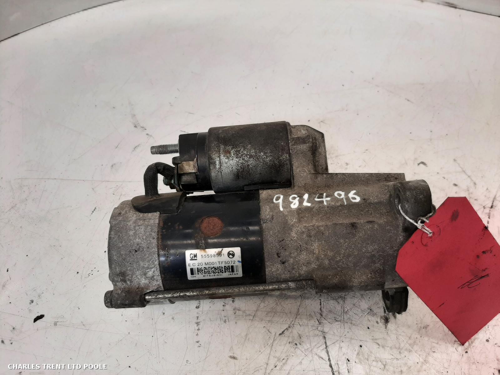 2014 - VAUXHALL - CASCADA - STARTER MOTOR