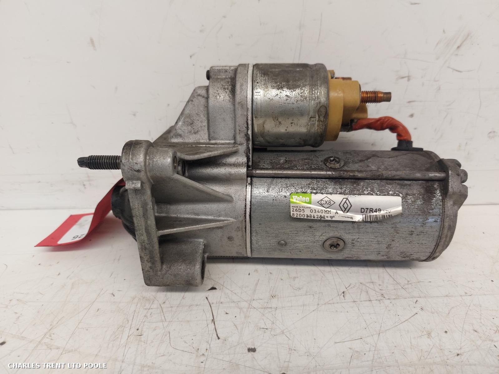 2005 - RENAULT - LAGUNA - STARTER MOTOR