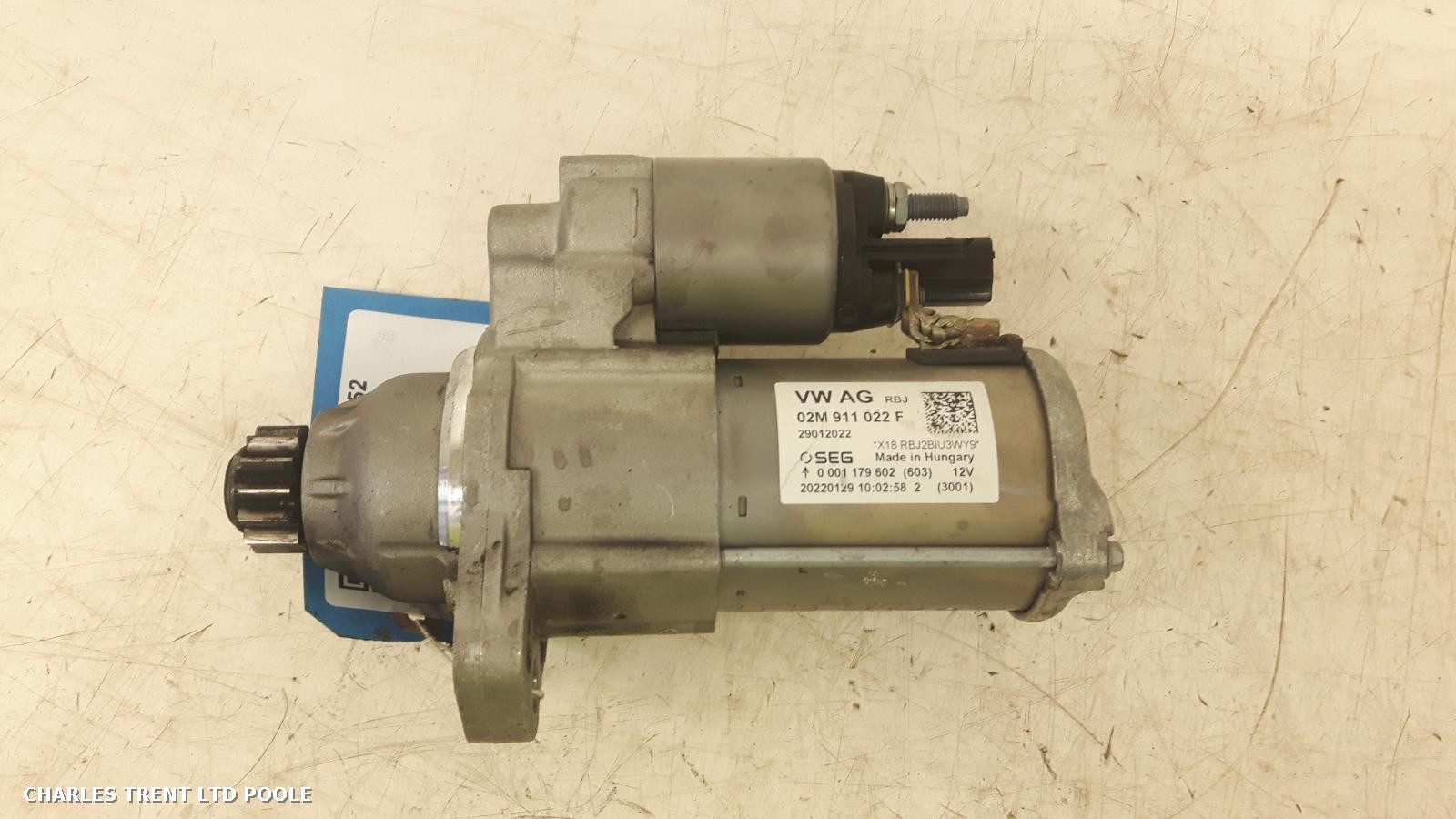 2022 - VOLKSWAGEN - GOLF - STARTER MOTOR