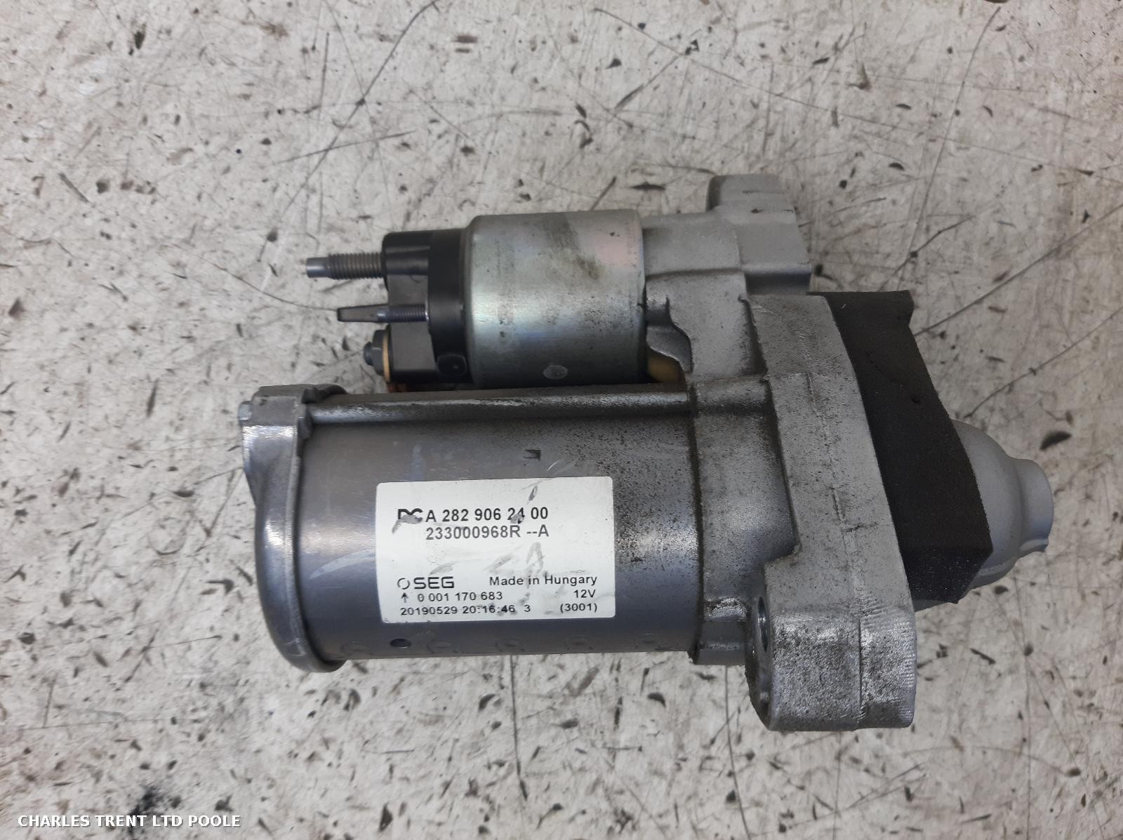 2019 - MERCEDES - CLA - STARTER MOTOR