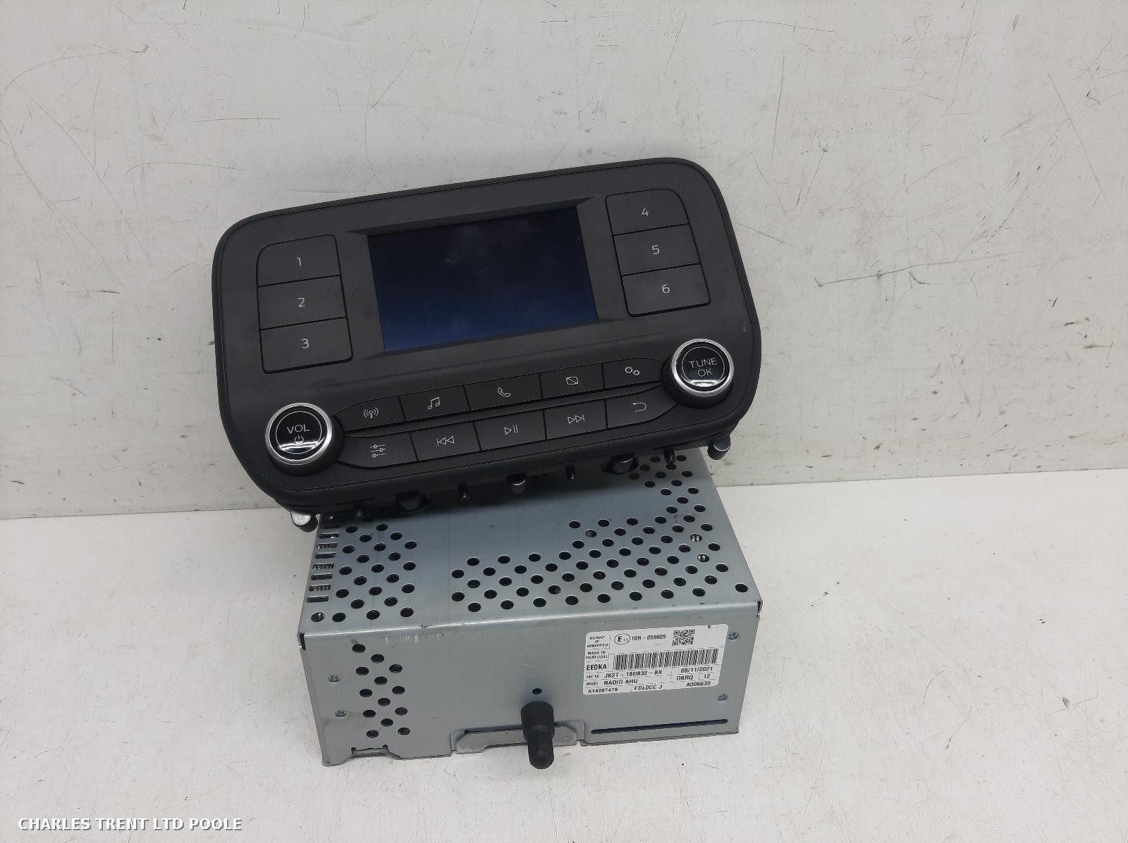 2022 - FORD - TRANSIT - RADIO / STEREO / INFOTAINMENT