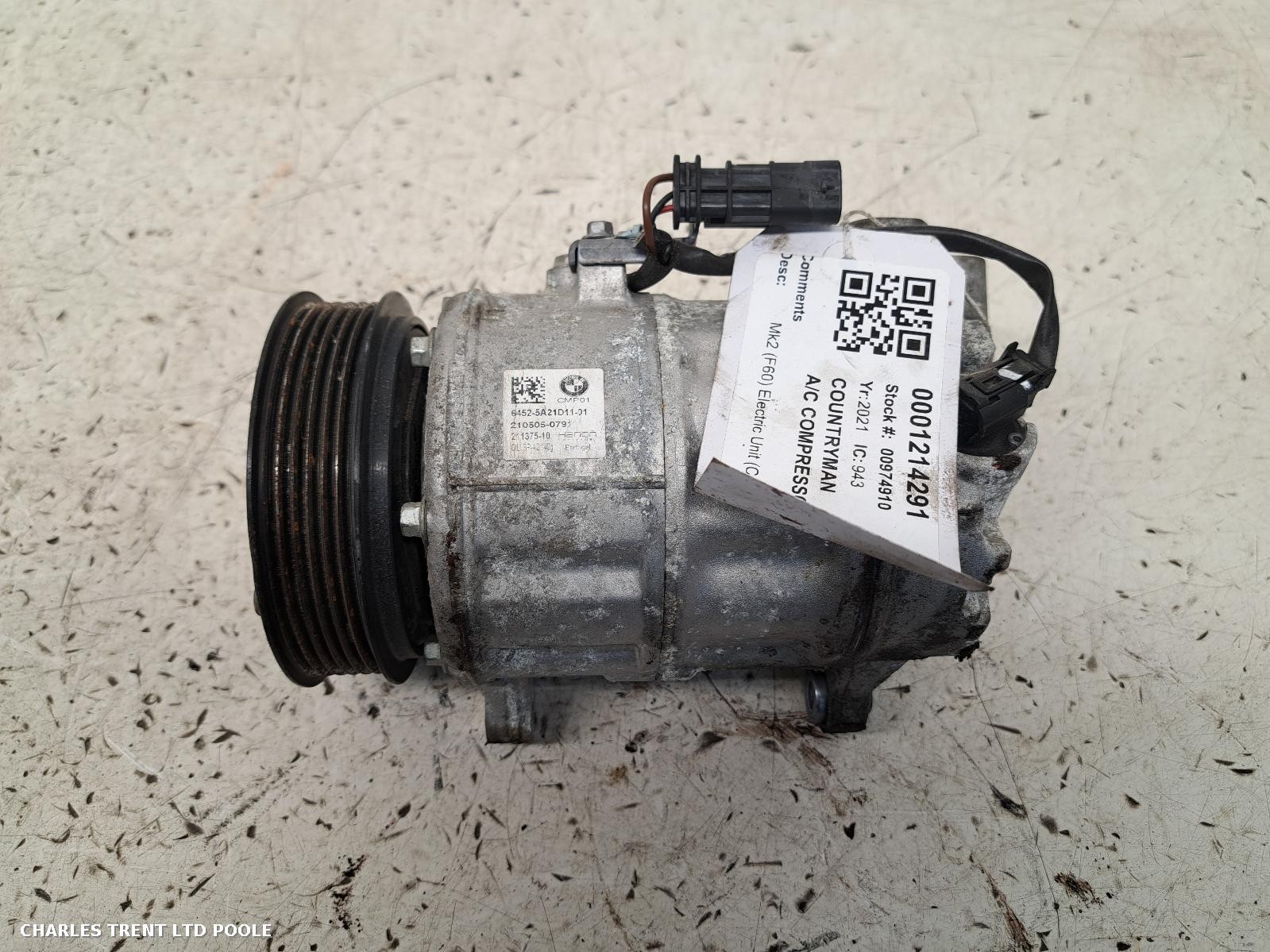 2021 - MINI (BMW) - COUNTRYMAN - AC COMPRESSOR