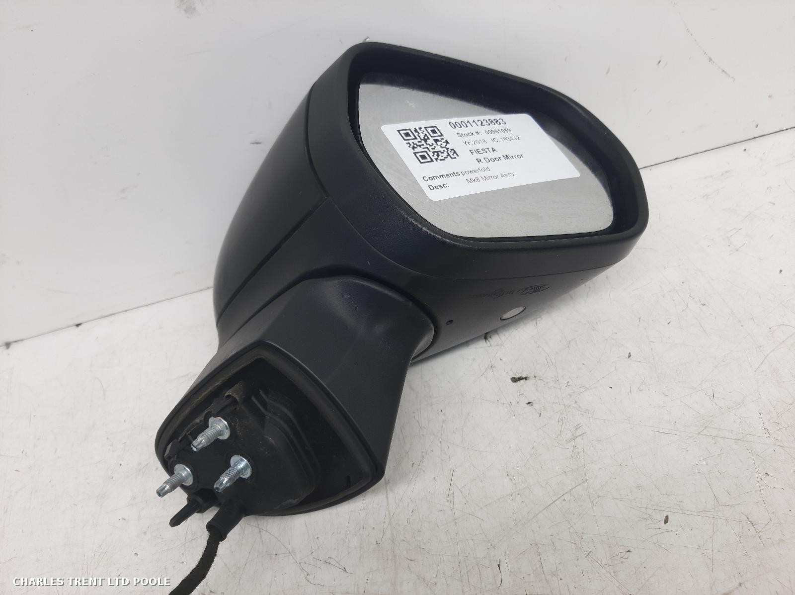 2018 - FORD - FIESTA - DOOR MIRROR / WING MIRROR (RIGHT / DRIVER SIDE)