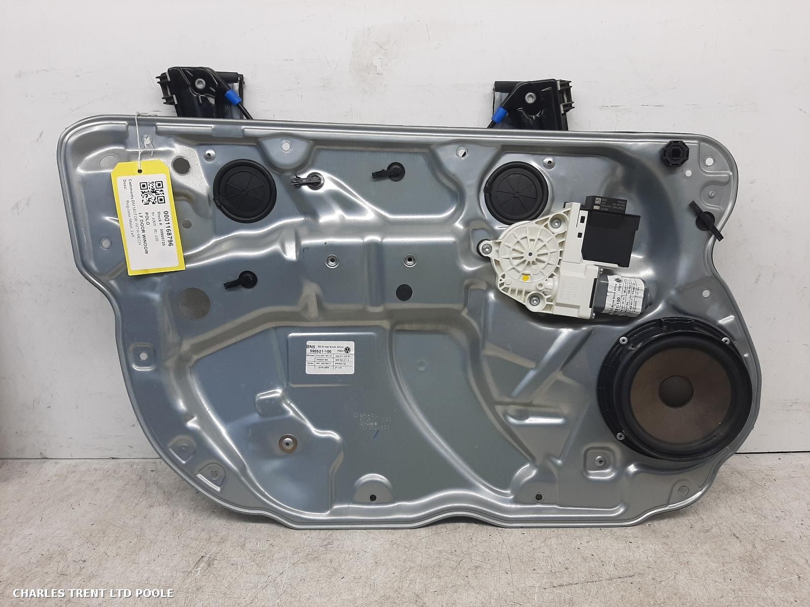 2009 - VOLKSWAGEN - POLO - WINDOW MOTOR (FRONT - LEFT / PASSENGER SIDE)