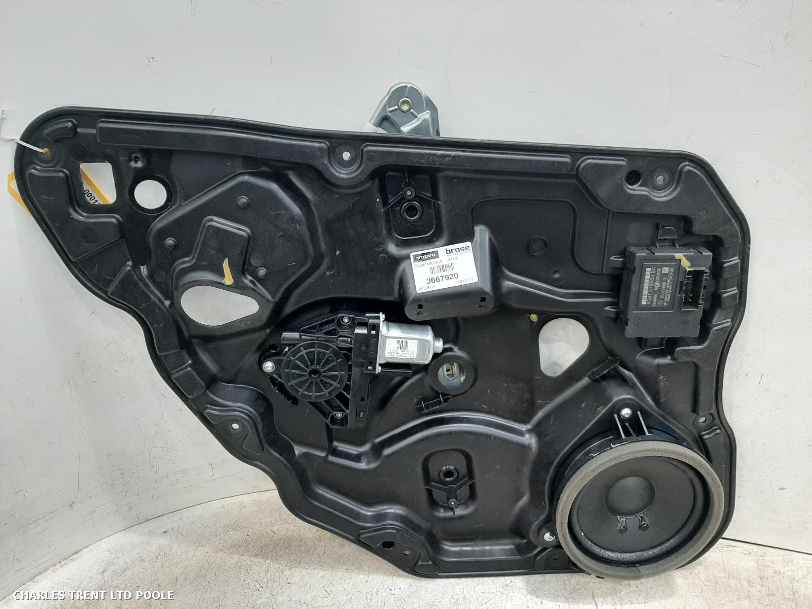 2017 - VOLVO - XC60 - WINDOW MOTOR (REAR - LEFT / PASSENGER SIDE)