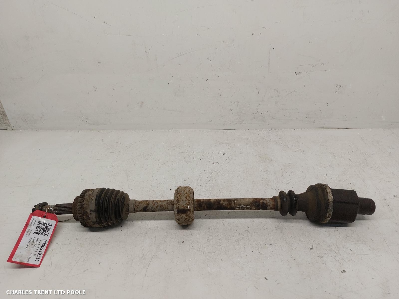 2007 - RENAULT - KANGOO - DRIVESHAFT (LEFT / PASSENGER SIDE)