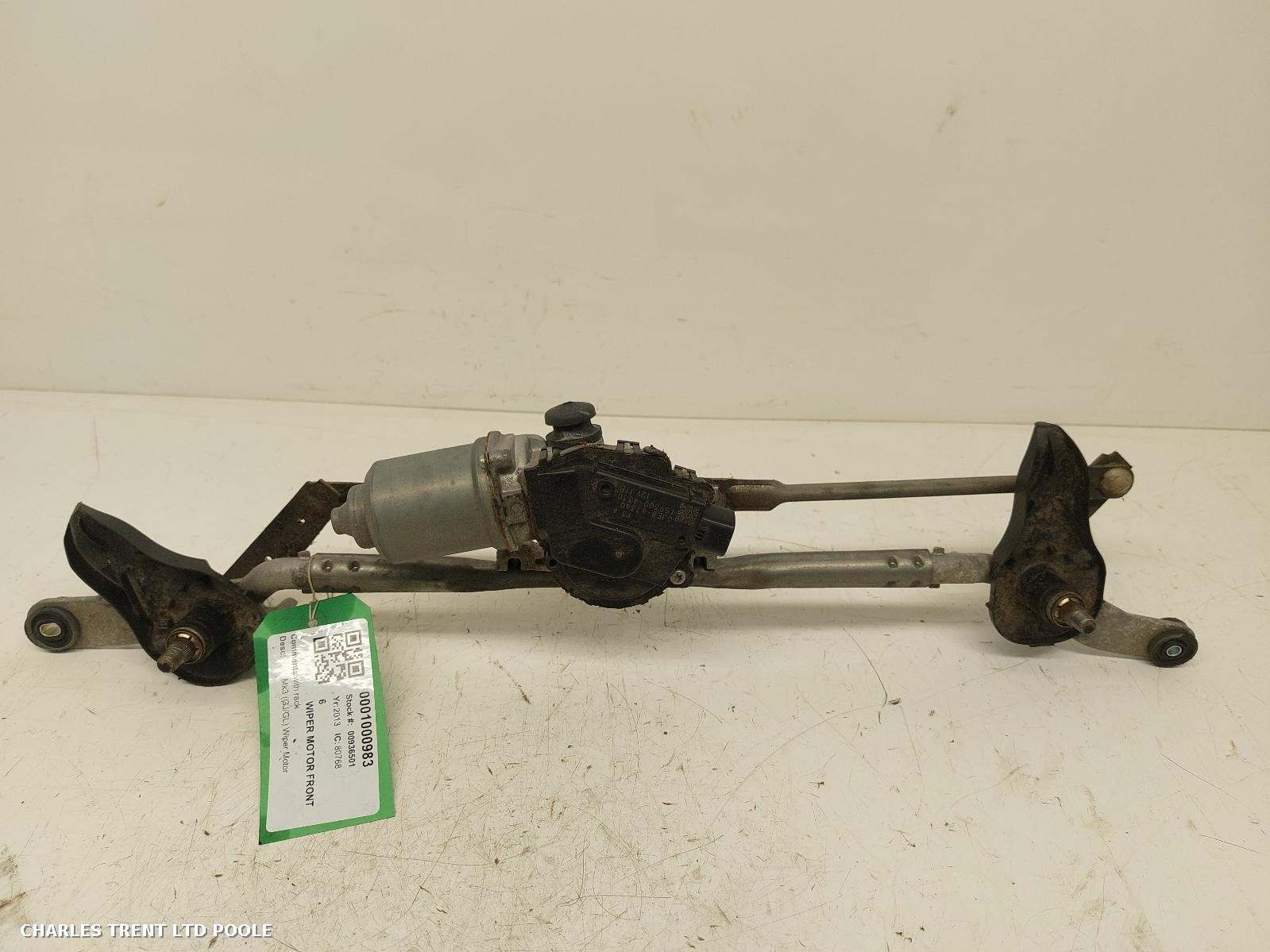 2013 - MAZDA - 6  - WIPER MOTOR (FRONT)