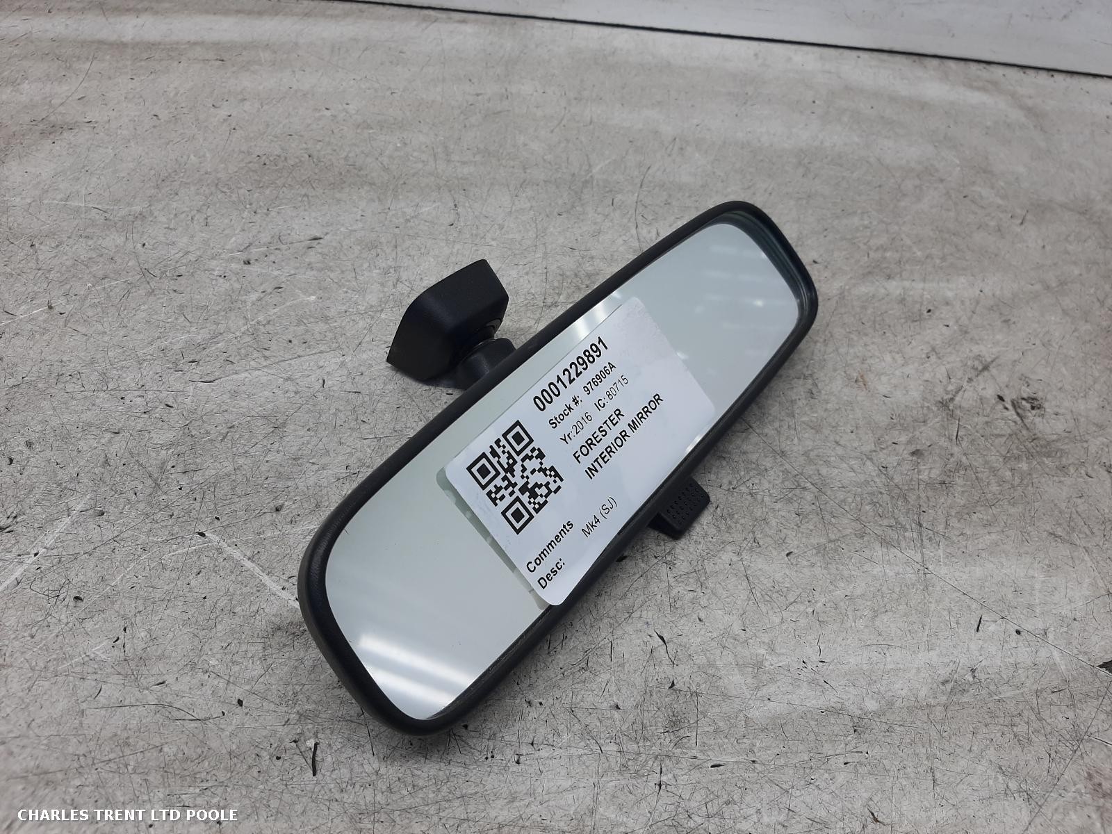 2016 - SUBARU - FORESTER - INTERIOR MIRROR