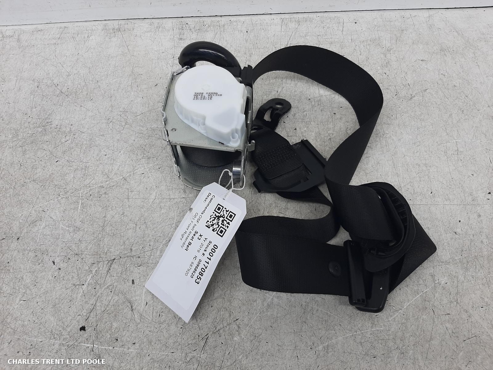 2019 - BMW - X3 - SEAT BELT