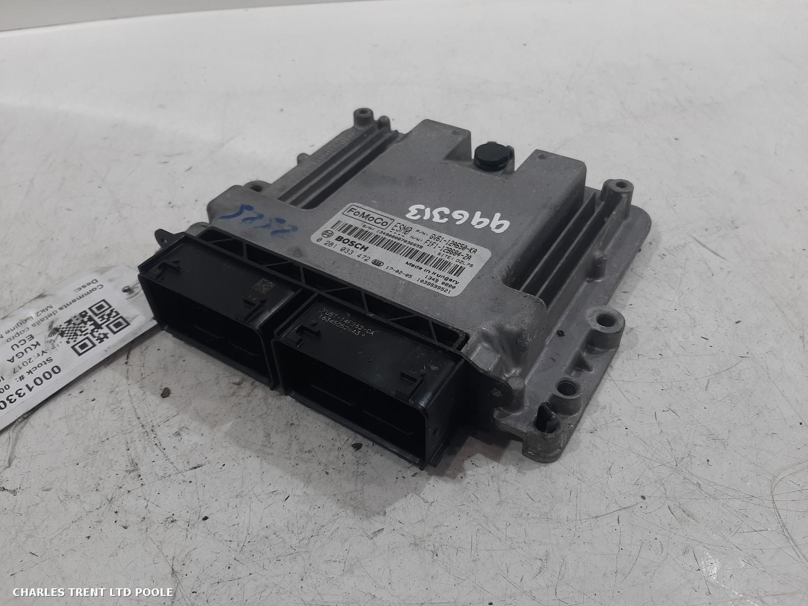 2017 - FORD - KUGA - ECU