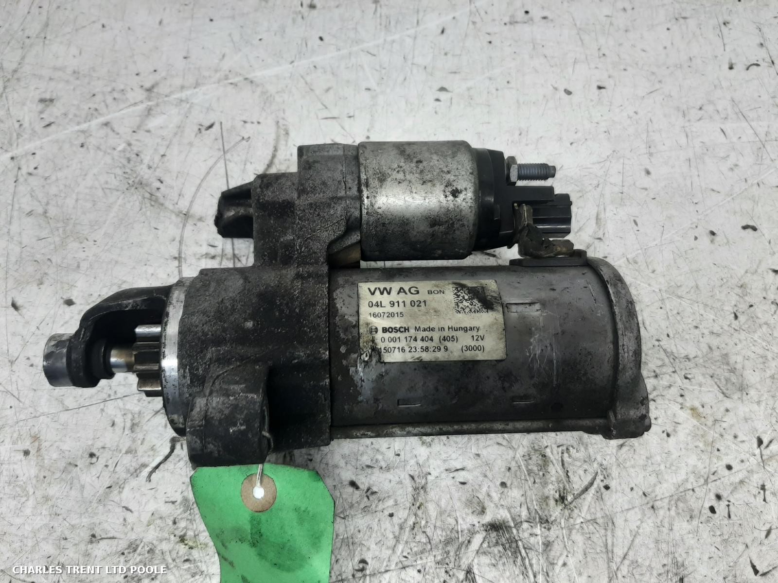 2015 - AUDI - A5 - STARTER MOTOR