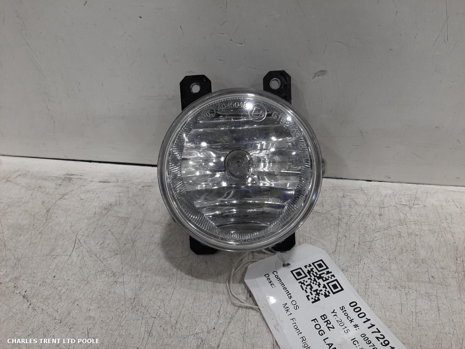 2015 - SUBARU - BRZ - FOG LIGHT / FOG LAMP