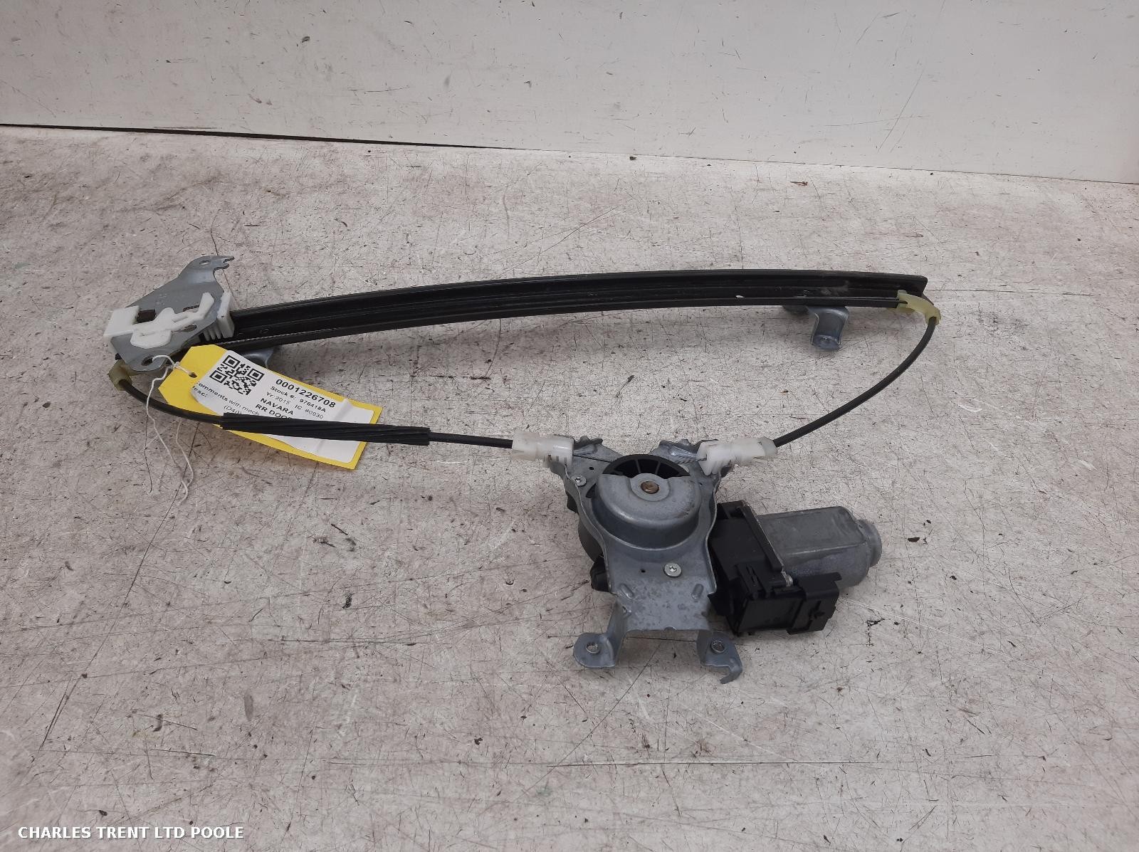 2015 - NISSAN - NAVARA - WINDOW MOTOR (REAR - RIGHT / DRIVER SIDE)