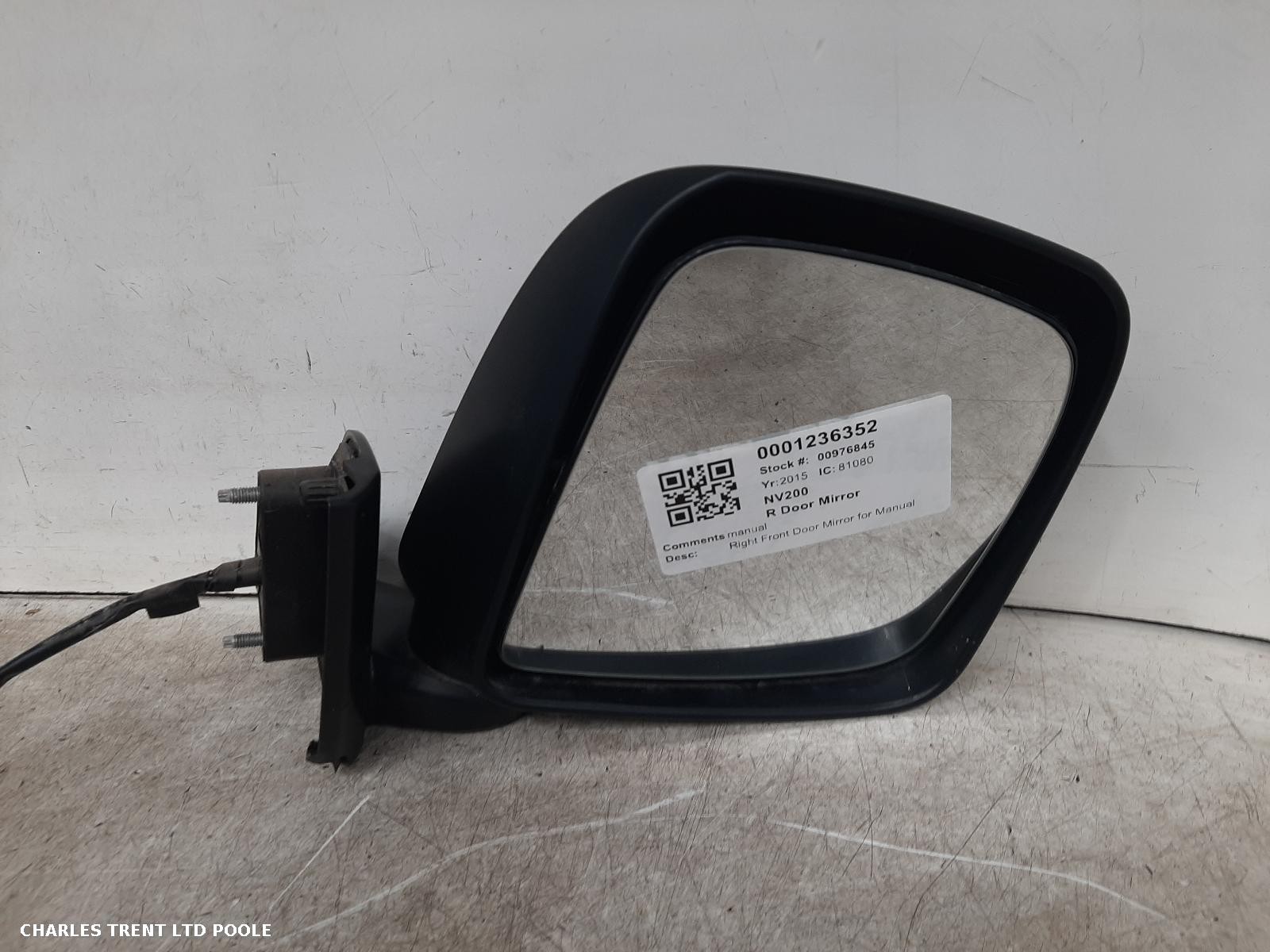 2015 - NISSAN - NV200 - DOOR MIRROR / WING MIRROR (RIGHT / DRIVER SIDE)