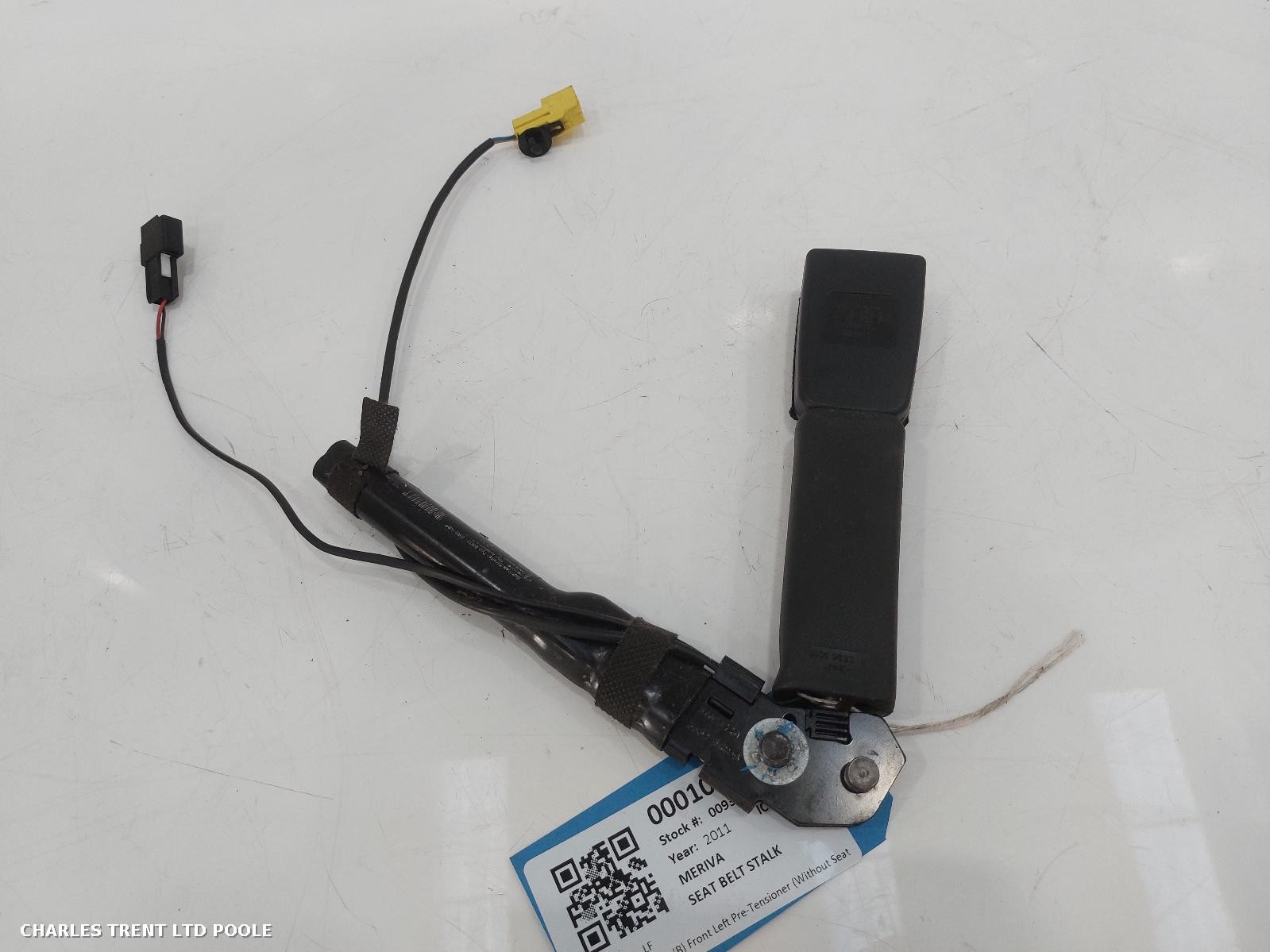 2011 - VAUXHALL - MERIVA - SEAT BELT STALK