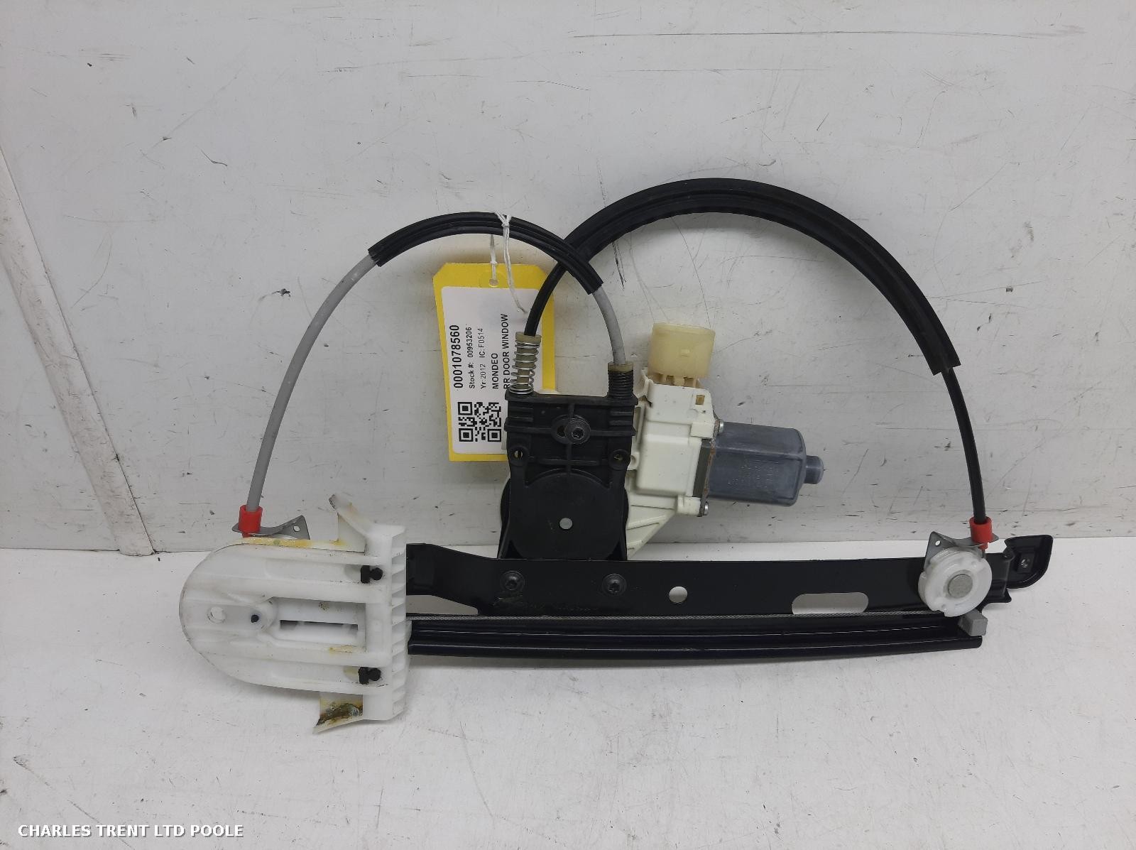 2012 - FORD - MONDEO - WINDOW MOTOR (REAR - RIGHT / DRIVER SIDE)