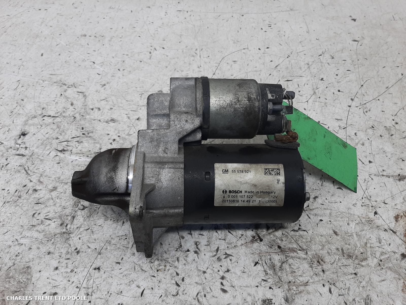 2016 - VAUXHALL - ADAM - STARTER MOTOR