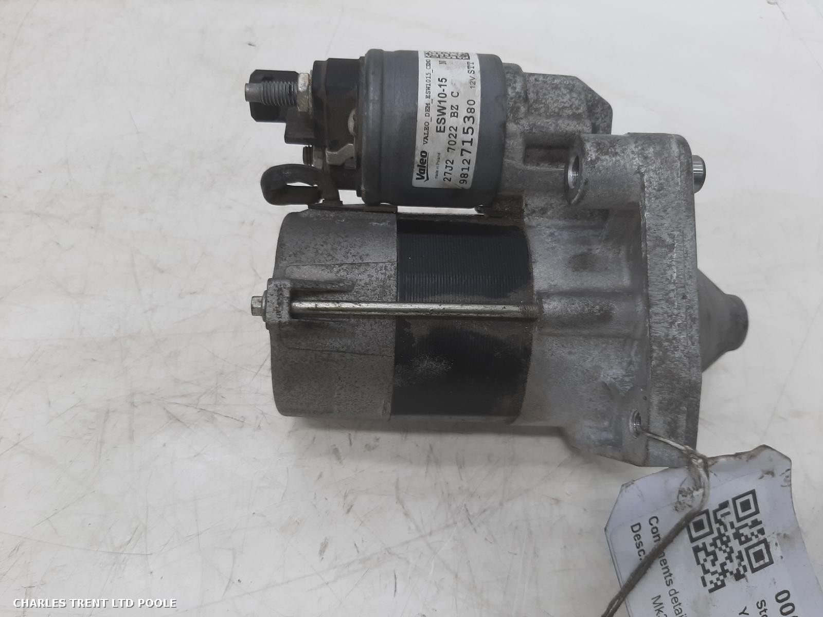 2023 - CITROEN - C3 - STARTER MOTOR