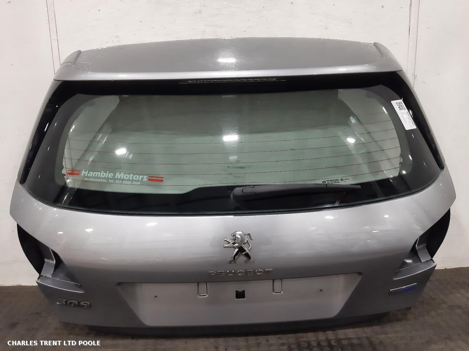 2016 - PEUGEOT - 308 - BOOT LID / TAILGATE