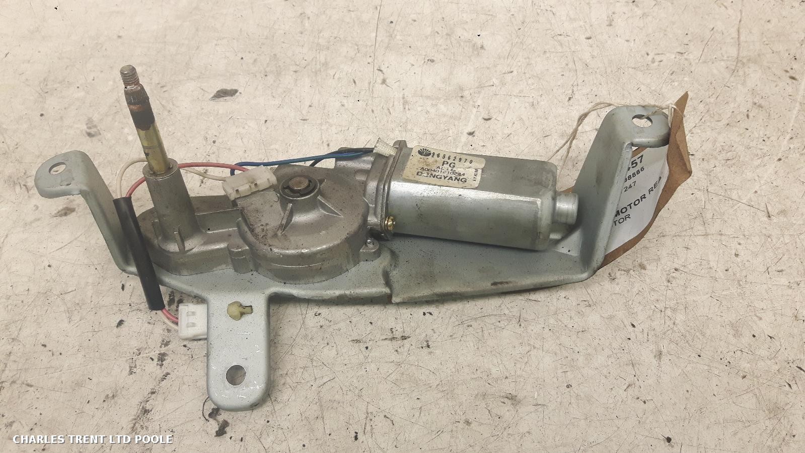 2002 - DAEWOO - MATIZ - WIPER MOTOR (REAR)