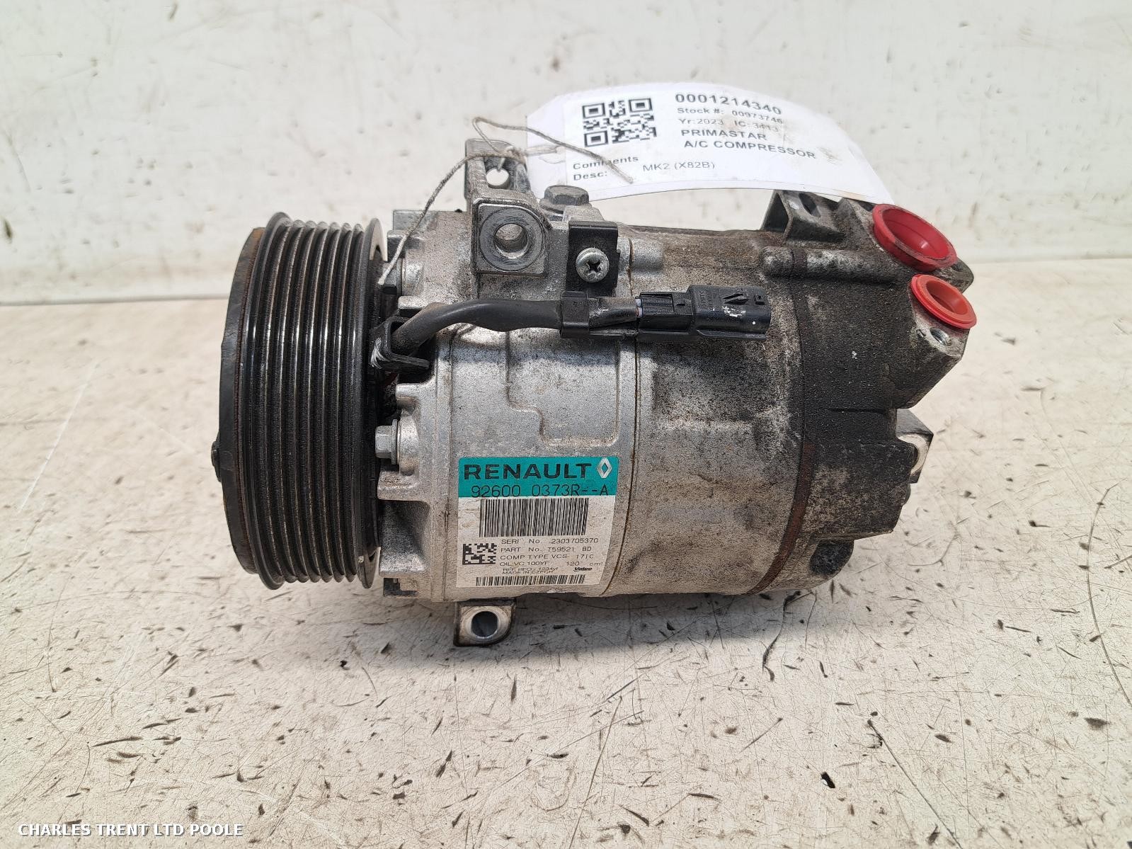 2023 - NISSAN - PRIMASTAR - AC COMPRESSOR