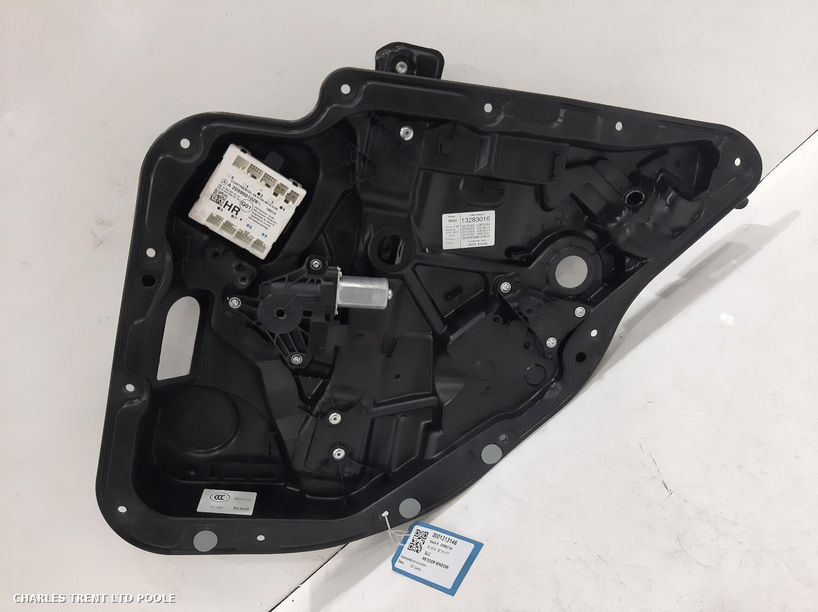 2018 - MERCEDES - GLC - WINDOW MOTOR (REAR - RIGHT / DRIVER SIDE)