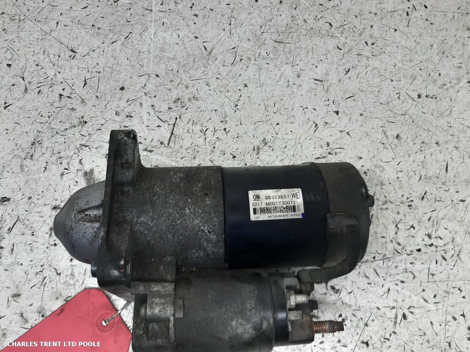 2010 - VAUXHALL - ZAFIRA - STARTER MOTOR