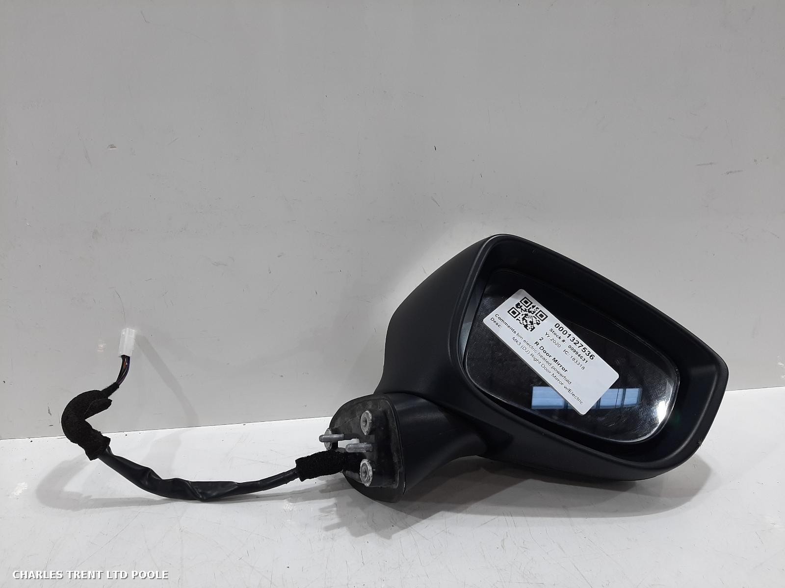 2020 - MAZDA - 2  - DOOR MIRROR / WING MIRROR (RIGHT / DRIVER SIDE)