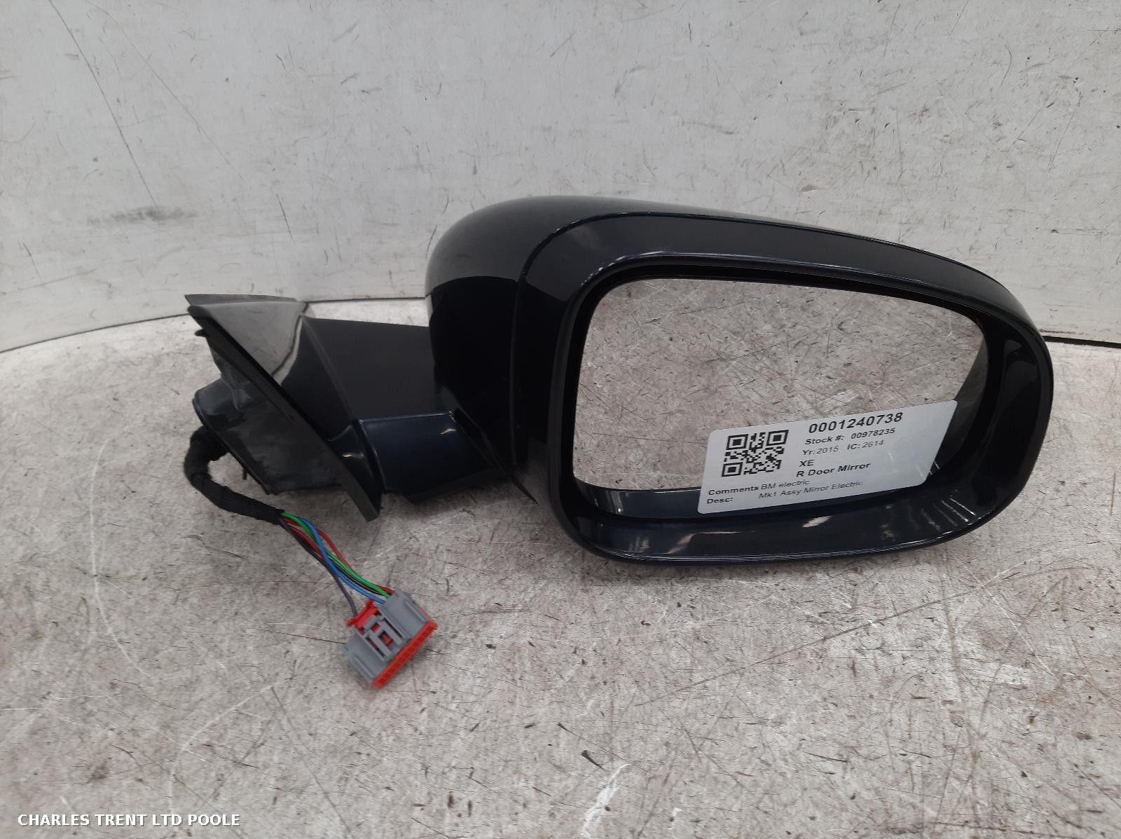 2015 - JAGUAR - XE - DOOR MIRROR / WING MIRROR (RIGHT / DRIVER SIDE)