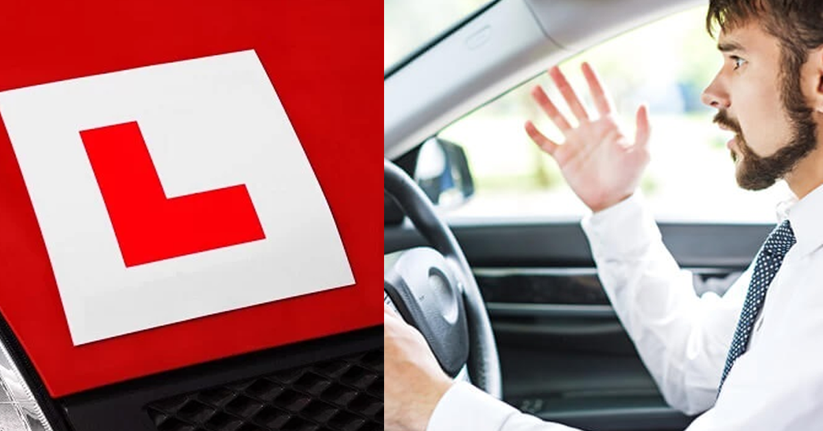 L Plate Hate: A Third Of Learners Suffer Abuse From Other Motorists