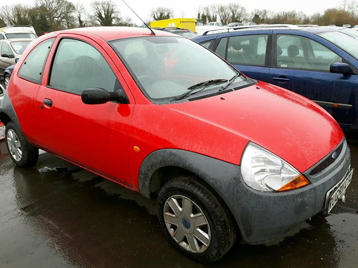 Ford KA Scrap Car