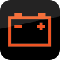 Battery Warning Light Icon